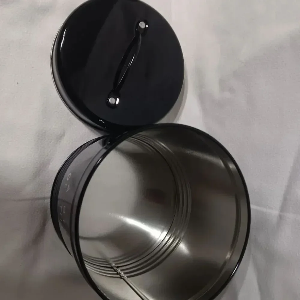 small coffee bar bin box metal canister storage container “A bit of this”